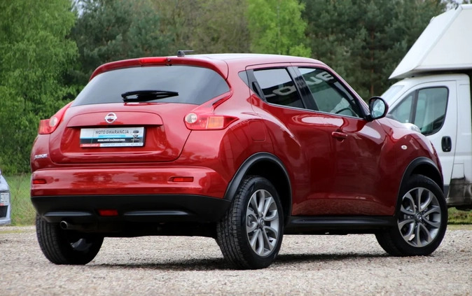 Nissan Juke cena 38900 przebieg: 166000, rok produkcji 2013 z Okonek małe 596